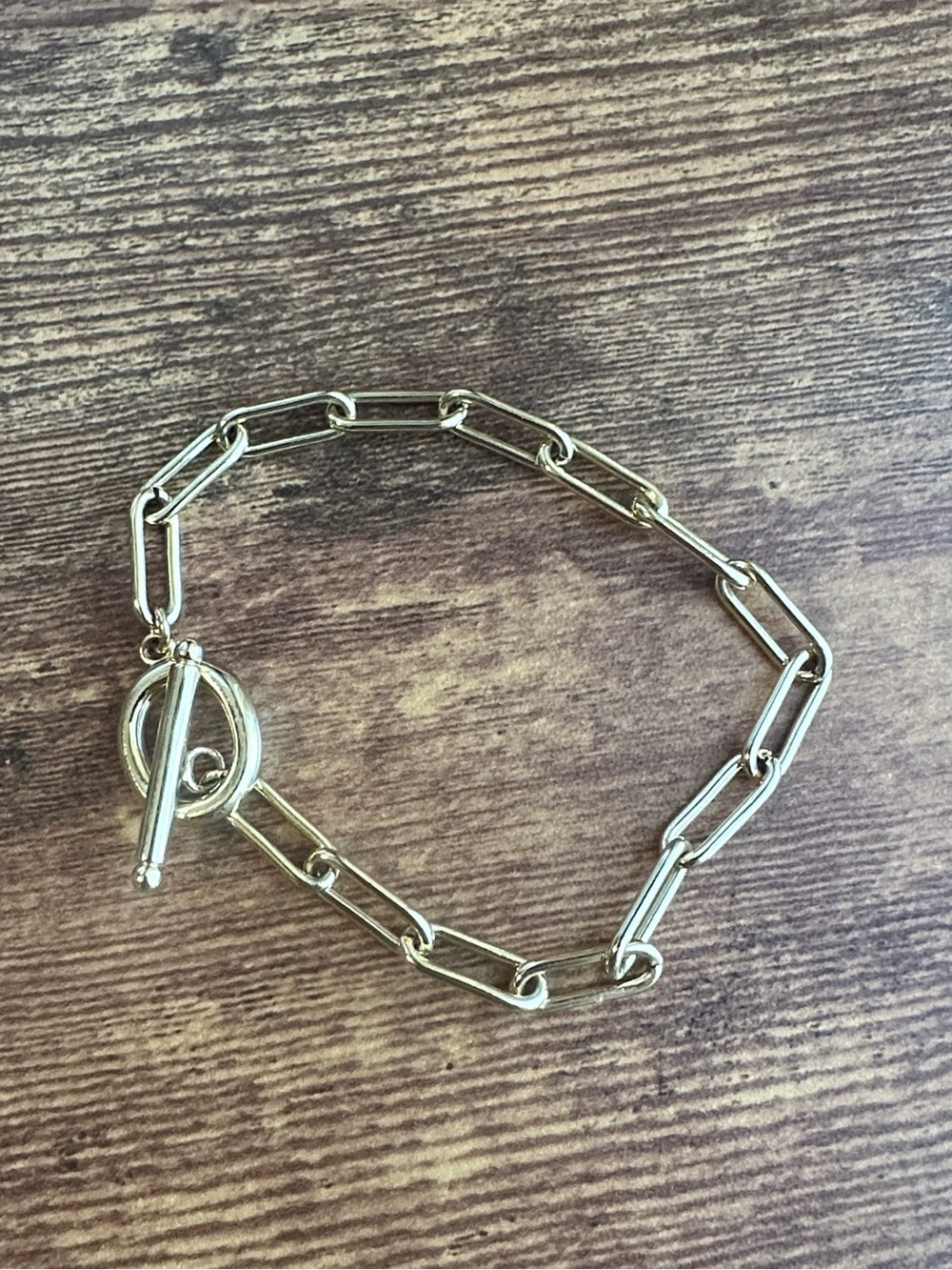 Uncommon James Gold Link Toggle Bracelet